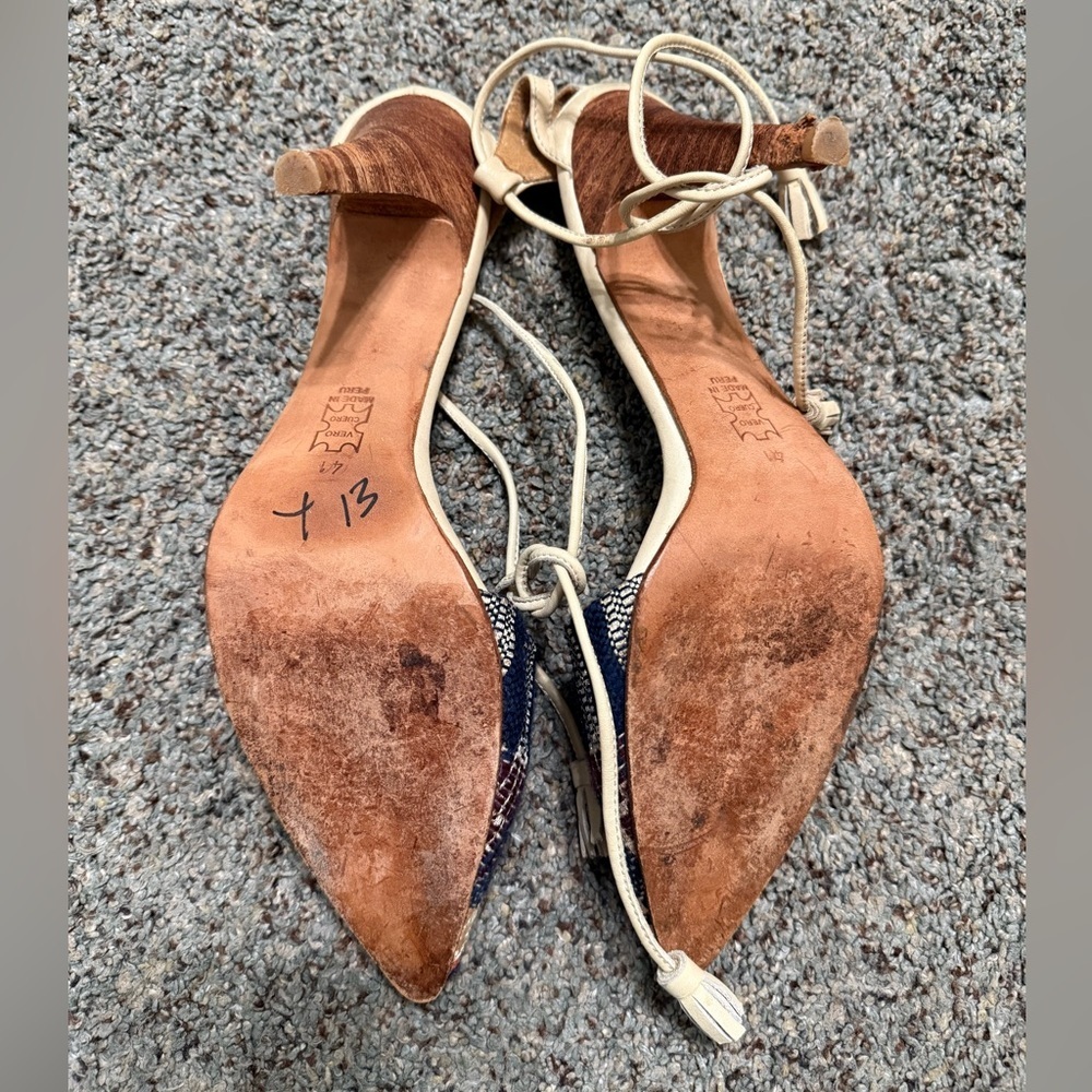 Ulla Johnson | 4” ‘Kiki’ Heel/Pump Lace-up - Picture 13 of 16